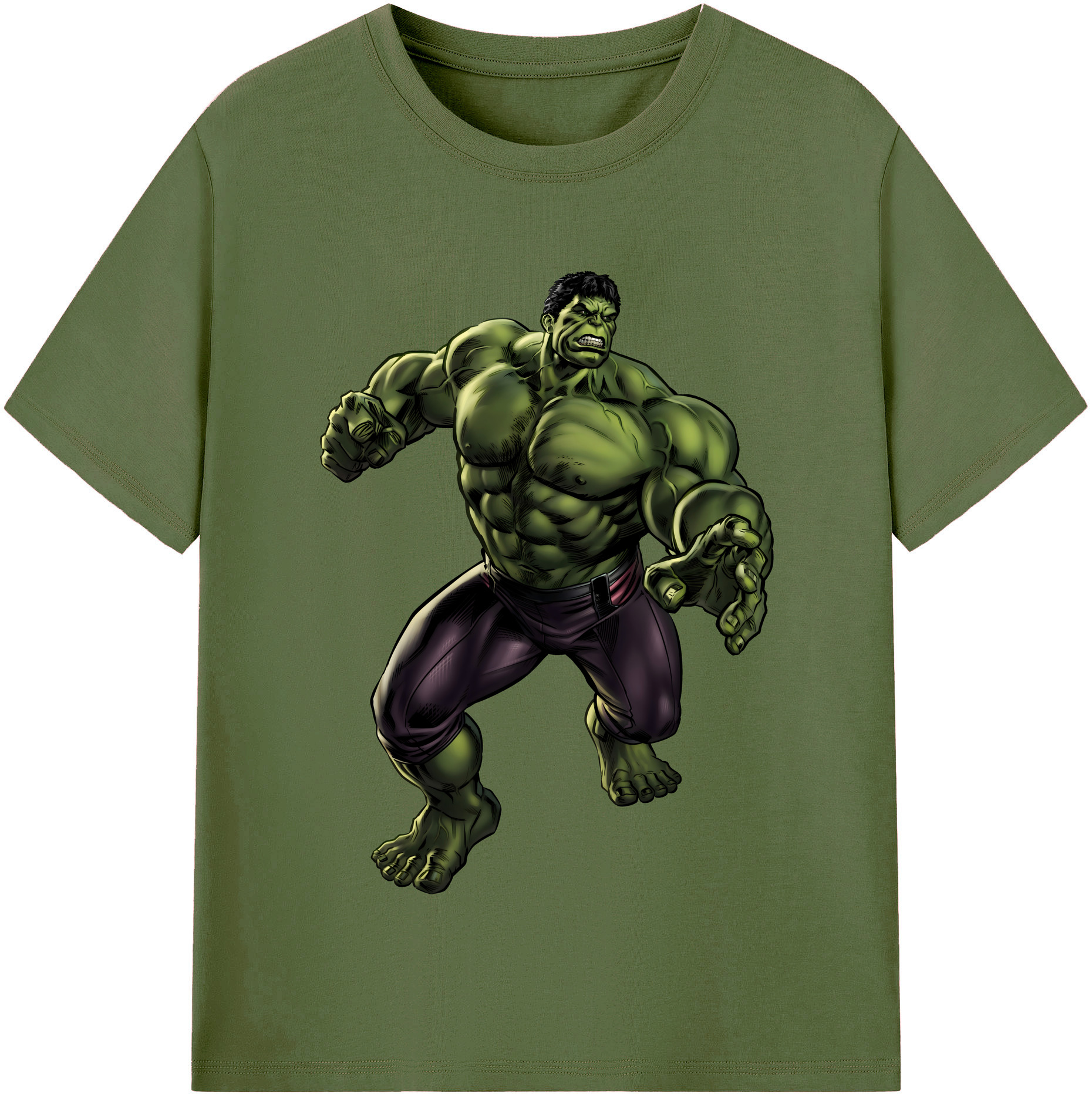 （画像用） アベンジャーズ The Avengers 綿100％半袖Tシャツ（フロントプリント）